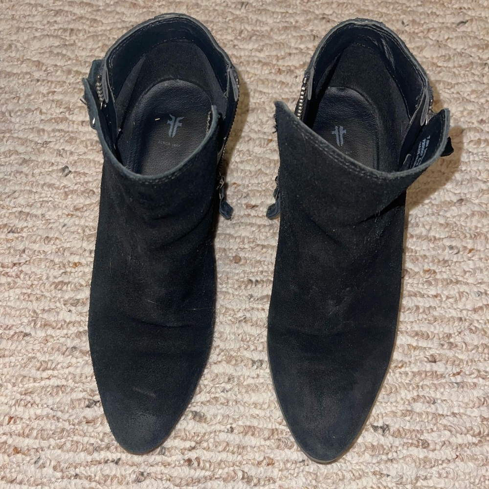 Black Frye booties